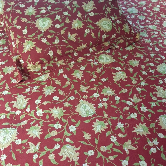 Pottery Barn full/queen COLLETTE DUVET with shams like new linen cotton - Picture 11 of 13